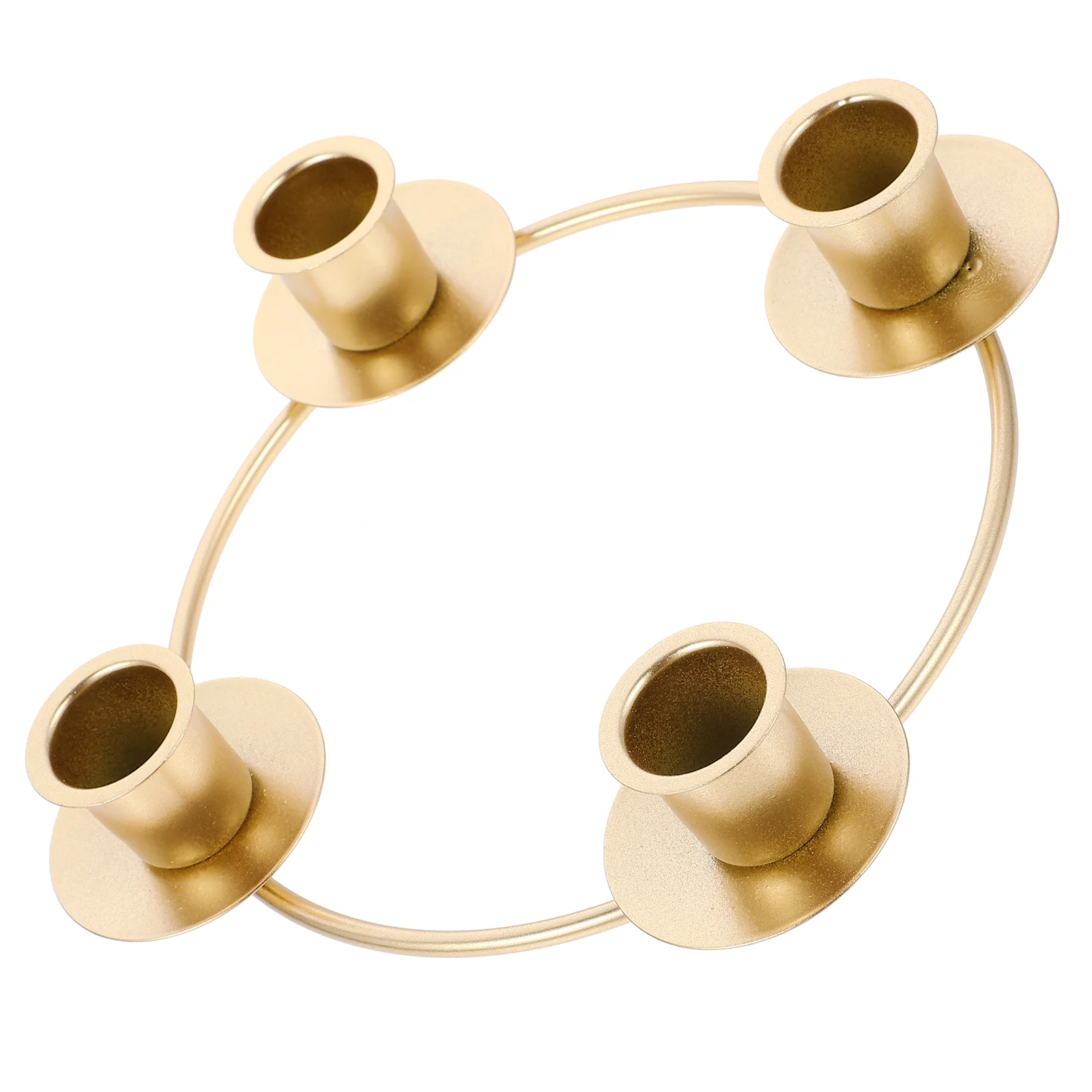 

Advent Candle Holder Stand Iron Christmas Candle Wreath Holder Ring Candle Stand Dinner Desktop Party Wedding Party Decoration