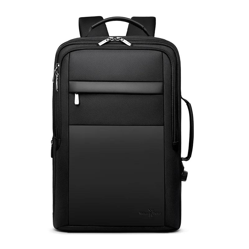 

Men Laptop bag 15.6 inch men's business backpack backpack notebook waterproof Oxford cloth school bag large capacity WILLIAMPOLO