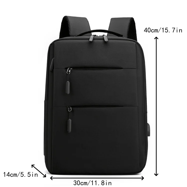 Backpack usb charging 15.6 inch leisure business travel computer bag
