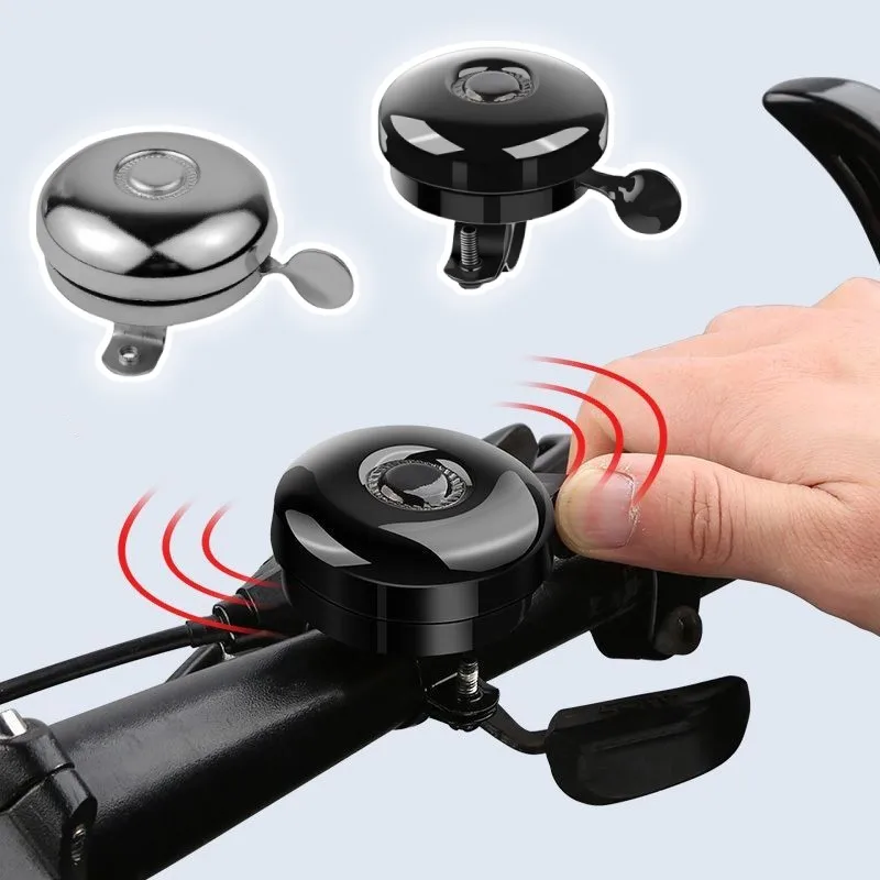 Universal Adjustable Bike Bell - Loud Sound Bicycle Ring For Road & Mountain Bikes