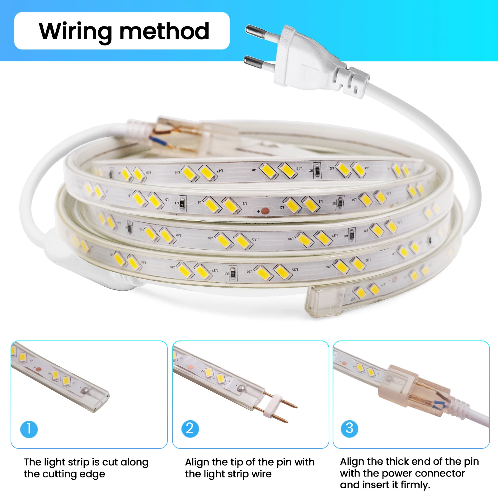 Рисунок 6 - СВЕТОДИОДНАЯ лента SMD 220 5730 в