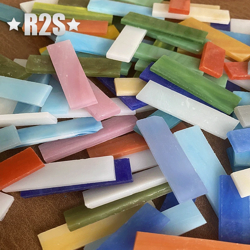 100g Clear Glass Mosaic Tiles Multi Color Mosaic Piece DIY Making Stones for Craft Hobby Arts Home Wall Decoration arte