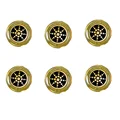 Golden 6pcs