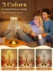 Table Lamp LED Touch Sensor Desktop Night Light Rechargeable Wireless Reading Lamp for Restaurant Hotel Bar Bedroom Decor Light 2