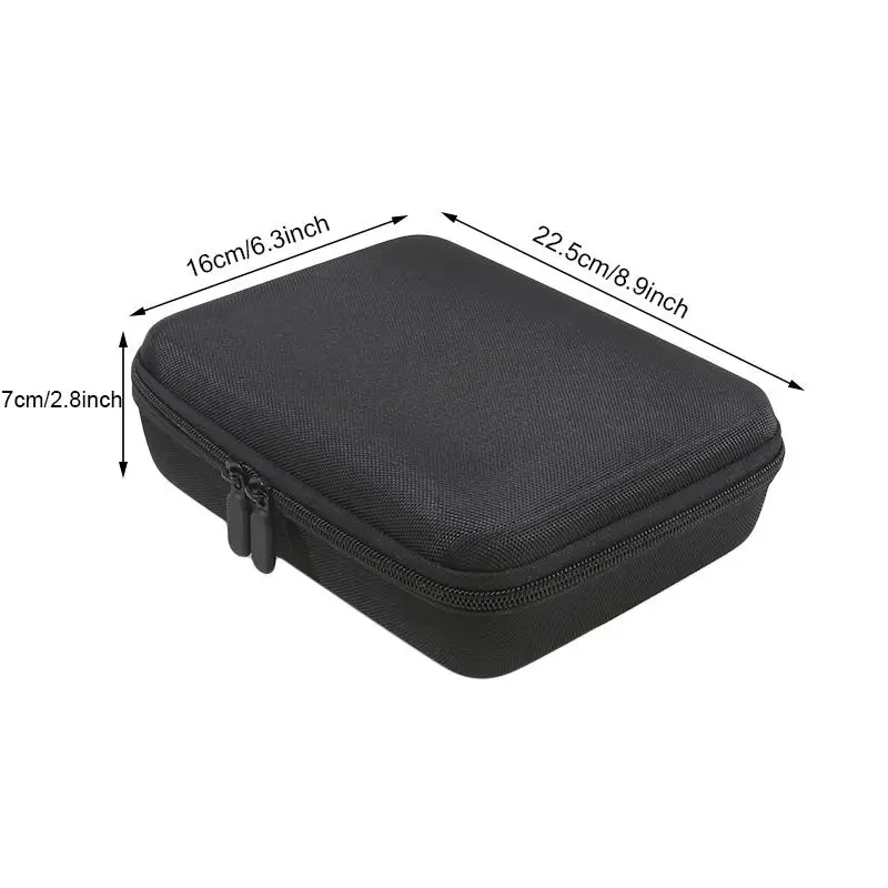 Compact Zippered Watch and Jewelry Travel Organizer with Anti-Scratch Protection