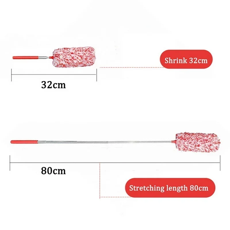 Household Cleaning Products Electrostatic Telescopic Dust Collector Brush Household Car Dust Collector Dust Cleaning Tool