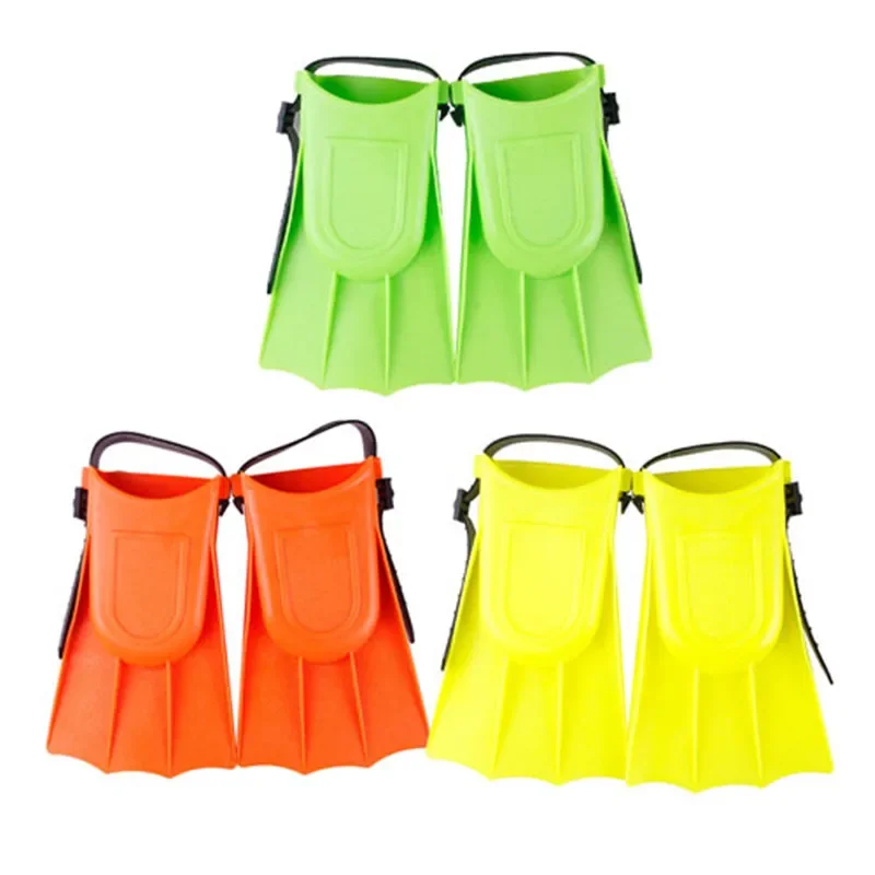 

Удобные ласты для малышей, ласты для плавания для обучения детей, мягкие регулируемые ласты для бассейна, пляжа