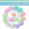 60Pcs random colors Reusable silicone water ball, quick water injection in summer with  Pool Water Bomb Balloons Games 1