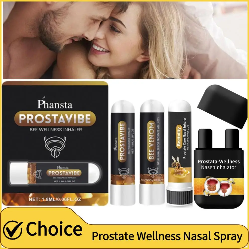 Nasal Inhalers Beebreathe Bee Wellness Inhaler Prostavibe Inhaler Beeboom For Prostate Wellness Nose Stick nasal inhalers