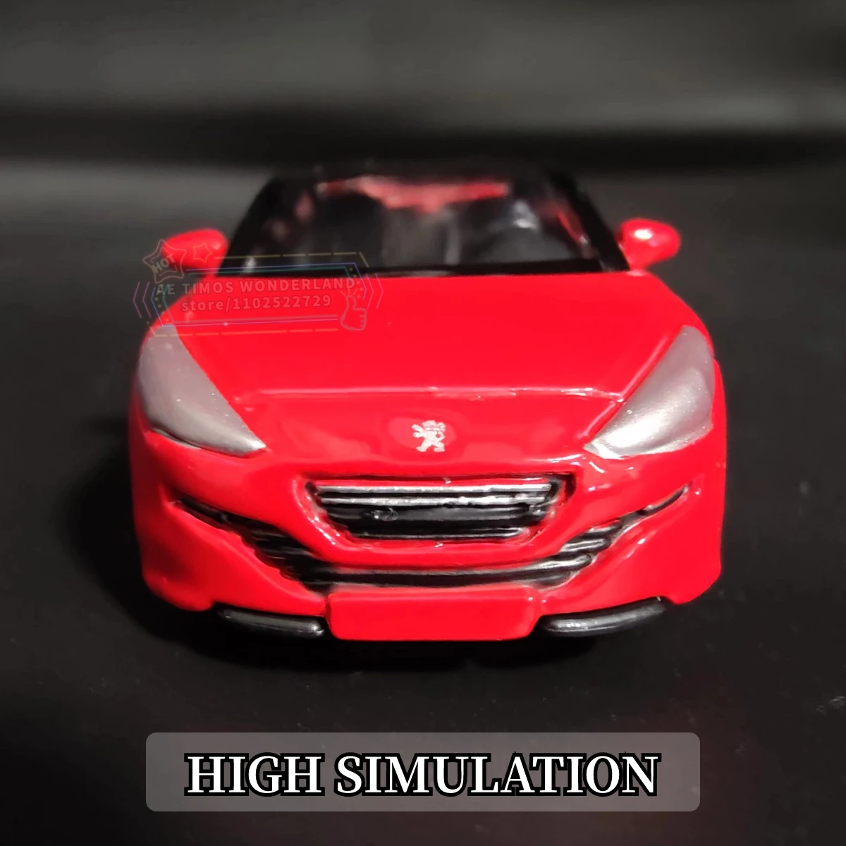 Peugeot rczレプリカミニカーモデル、ミニチュアアート、ダイ