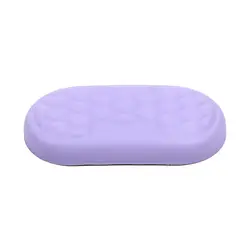 Solid Color Silicone Wrist Rest Pad (Purple)