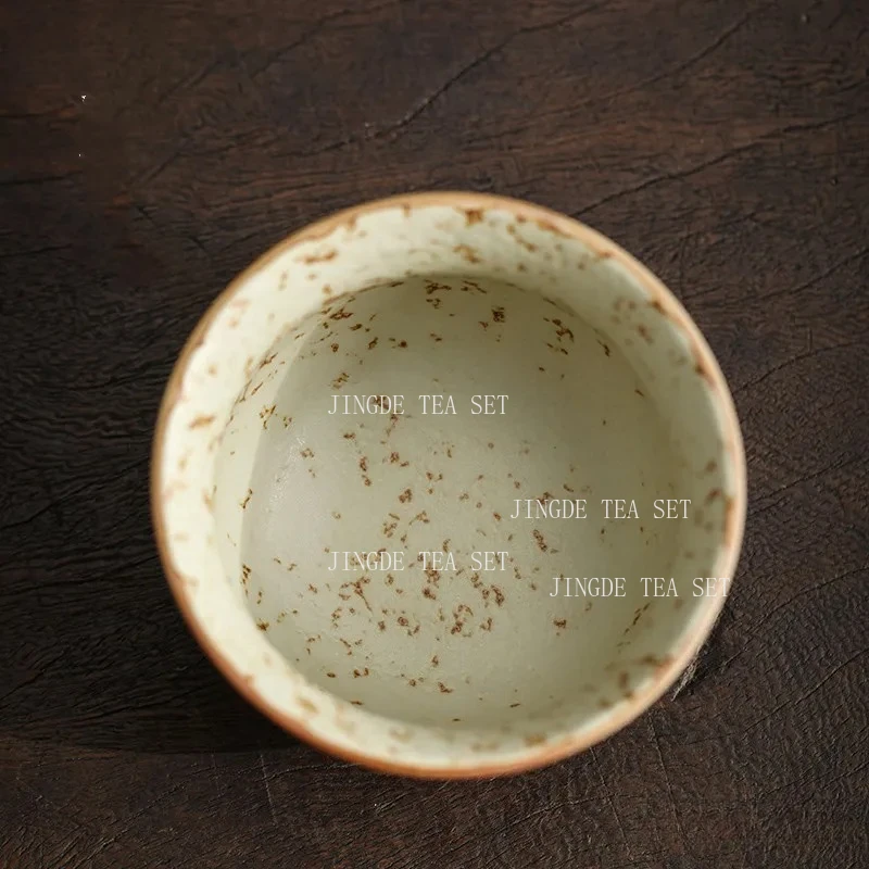 1pcs 50ml Chinese Handmade Flowers Ceramic Tea Cup Household Teacup Vintage Tea Bowl Travel Personal Meditation Cup Teaware