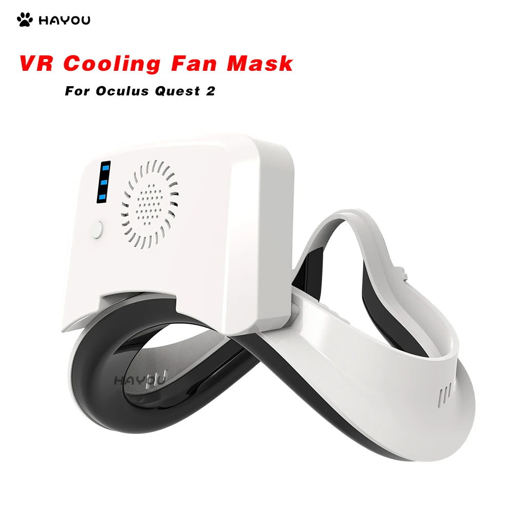 

New VR Mask Facial Interface Replaced Set Head Strap Cooling Fan For Oculus Quest 2 VR Glasses Accessories
