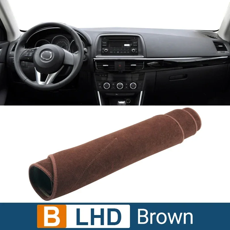 thumbnail image 1 of Cubierta del salpicadero del coche para Mazda CX-5 CX5 KE 2012 2013 2014 2015 2016 escritorio de instrumentos parasol Mat Dash almohadilla antideslizante Accesorios, 1 of 5