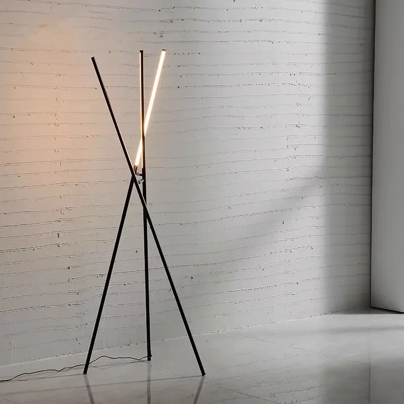 

Modern Minimalism Led Floor Light Living Room Sofa Floor Lamps Bedroom LED Lustre Bedside Lamp Decoration Home Lighting Fixtures