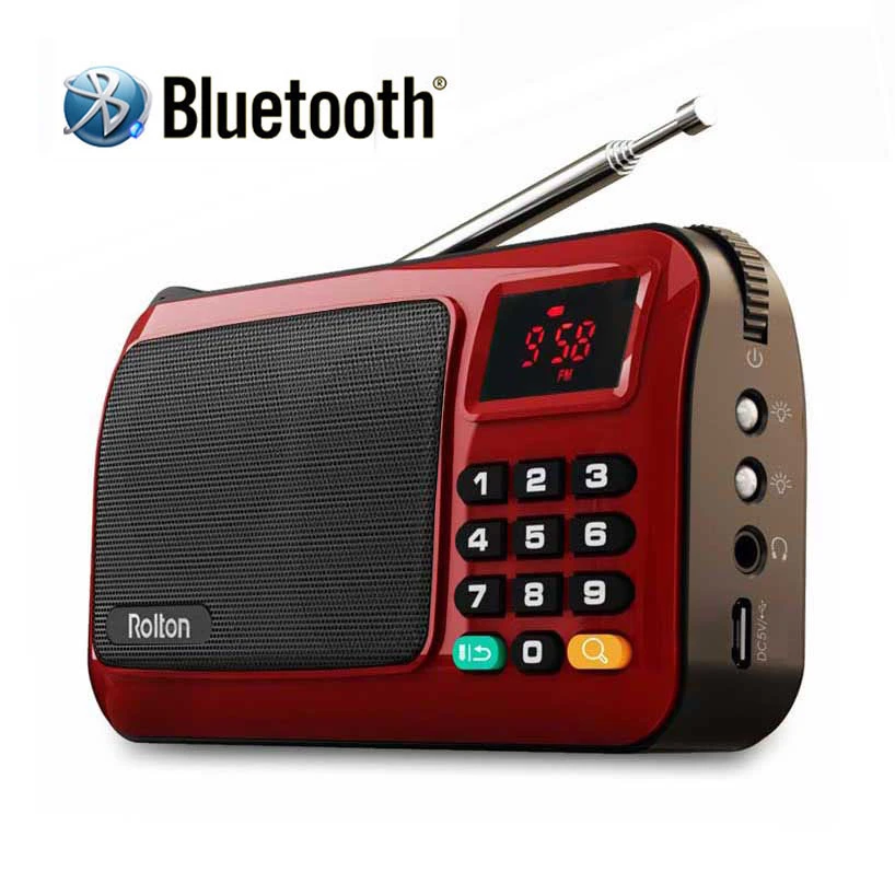 Een computer gebruiken getuigenis Pogo stick sprong Radio Usb Port Play Music | Bluetooth Ipod Radio Fm | Fm Radio Usb Play  Bluetooth - Radio - Aliexpress