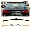 15" Rear Wiper Blade   Windshield Windscreen Clean Tailgate Window Car Rain Brush For Audi Q7 4M MK2 2016 - 2023 2