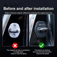 For BYD Seal U Sealion 6 2024 2025 Door Mute Damping Cushion Silicone Door Lock Buckle Car Door Anti-collision Protective Cover 4