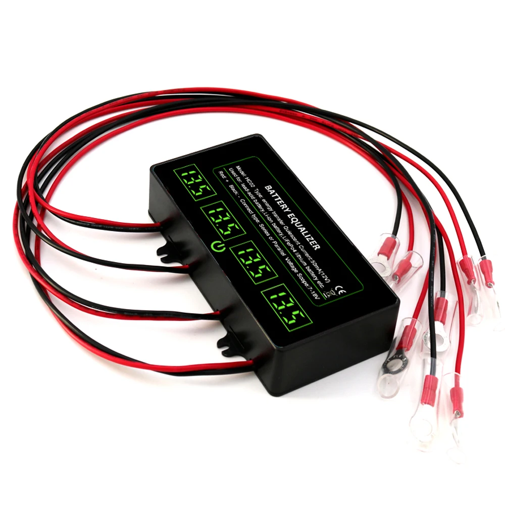 ANGUI HC01HC02 Battery Equalizer with Touch Switch Batteries 10A 12V 24V 36VCurrent Active Voltage Balancer Li li-ion Lead Acid