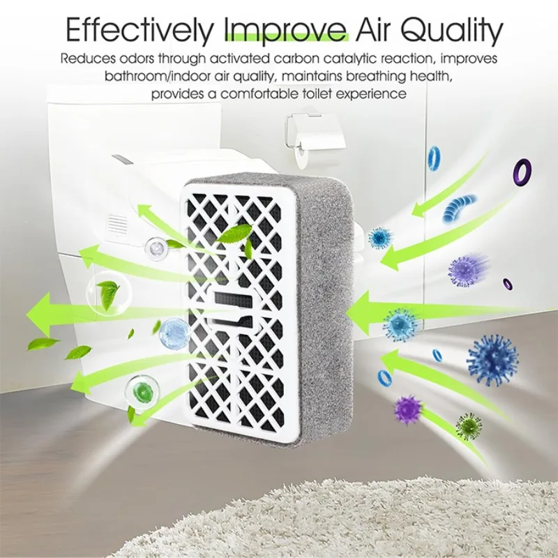 WC Luftreiniger Filter 4 Stück - Kompatibel Mit Toto Toiletten