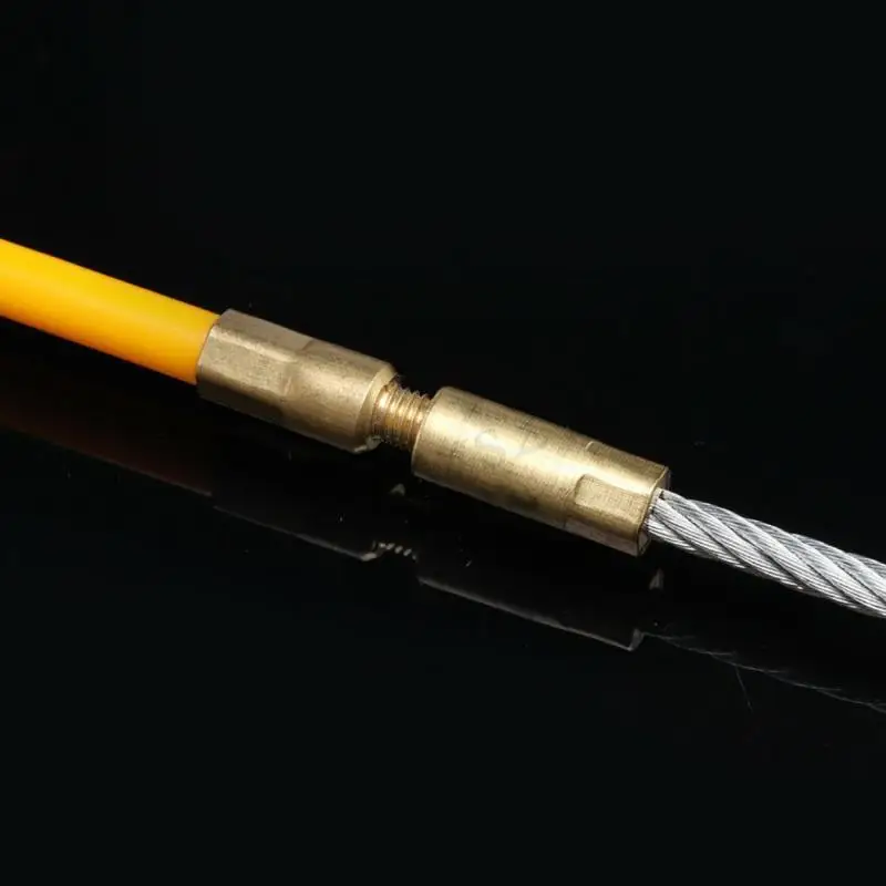 Cable Puller 4/6mm 15M 25MM Cable Push Puller Running Cable Wire Kit Wall Electrical Installing Rods Wiring Accessories Durable