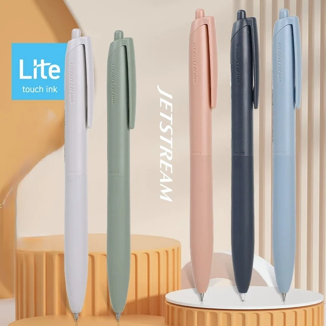 Nuova penna a sfera Uni Jetstream Lite Touch Ink antiscivolo Penne gel per scrittura ultra lisce e silenziose Cancelleria giapponese di qualità limitata 2