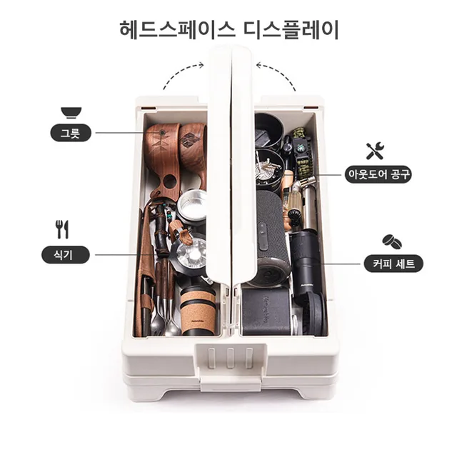 다목적 야외 상자: 네이처하이크 접이식 상자