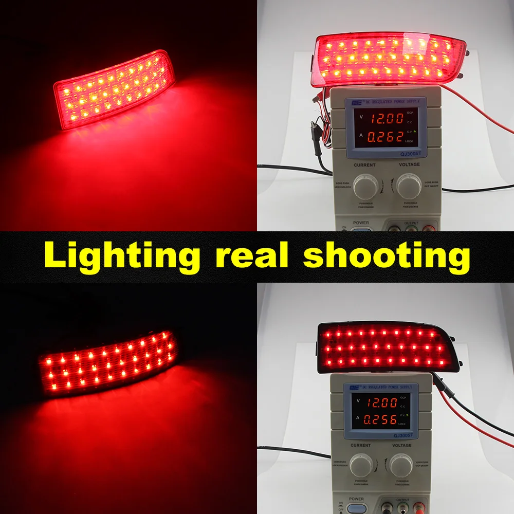 2PCS LED Hinten Schwanz Bremsleuchte Hinten Stoßstange Reflektor Licht Für Mercedes Benz Dodge Sprinter W906 2006-2016 auto Zubehör – Detail 7