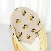 Newborn Baby Blankets Cotton Knit Sleepsack Breathable Infant Girls Boys Bed Cute Bees Quilt Stroller Swaddle Soft Cover 90*70CM 3