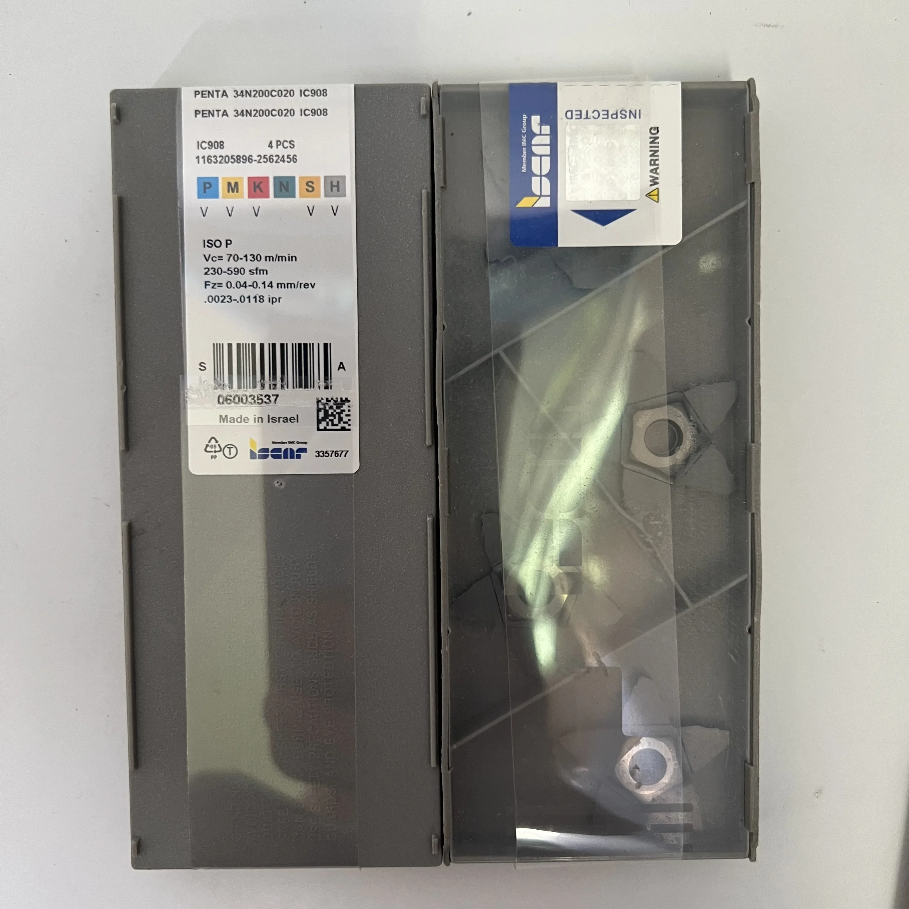 

ISCAR PENTA 34N200C020 IC908 CNC Blade