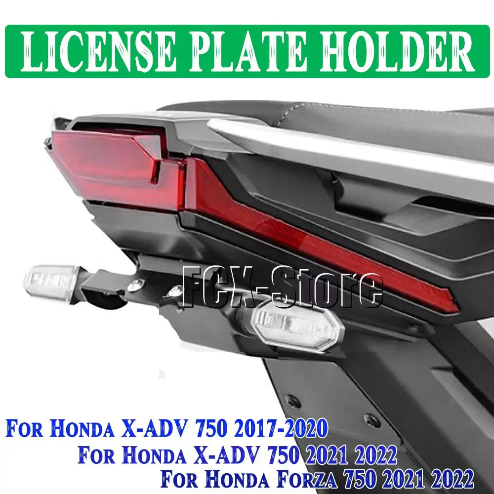 

Motorcycle Parts Tail Neat Fender License Plate Holder Rear Fenders For Honda X-ADV 750 Forza750 2021 2022 XADV 750 FORZA 750