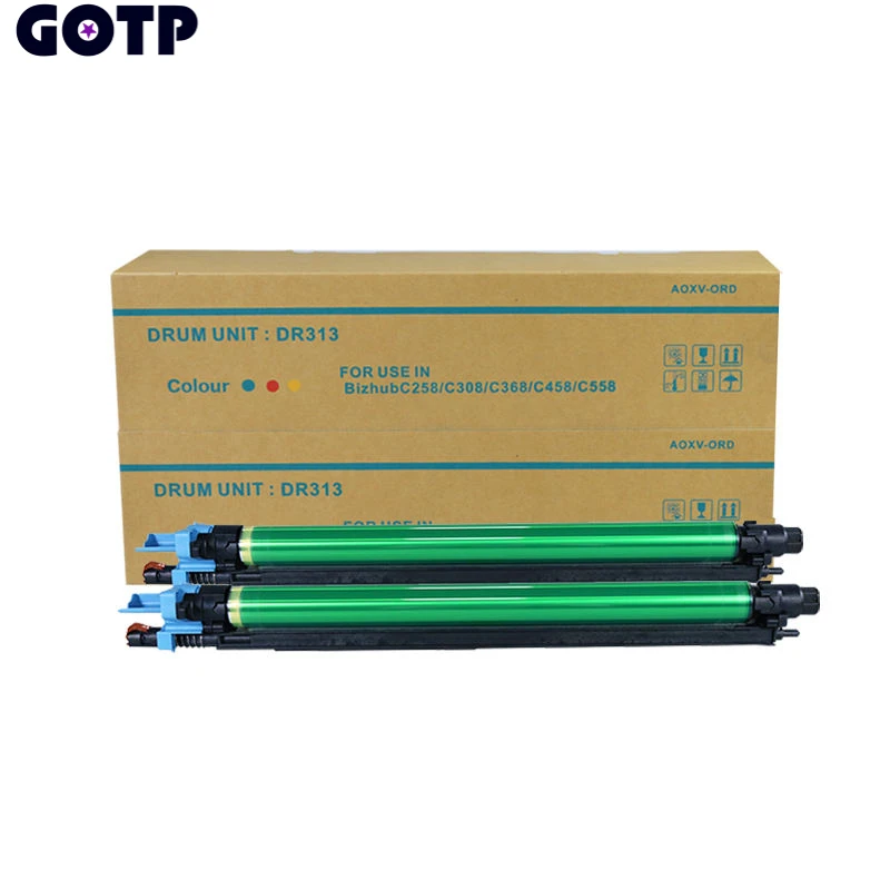 DR313 1PCS For Konica Minolta For Bizhub C266I C258 C308 C368 C458 C558 C658 ADC307 ADC367 Drum Unit Japan New Compatible drum unit