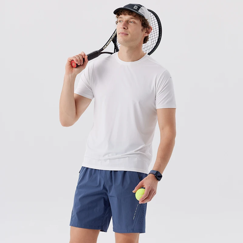 Men's Quick Dry Breathable Tennis Sports T-Shirt for Gym Running Fitness Training Jogging Sportswear Comfortable Top tennis t shirts