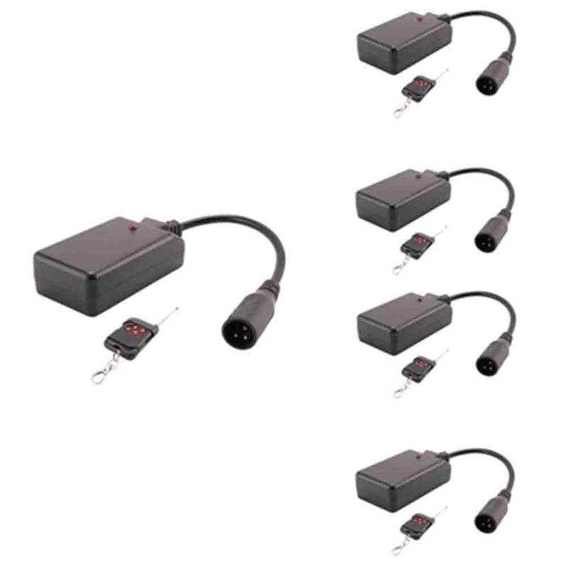 

5Pcs AC 90-240V 3 Pins Plastic Remote Control Receiver Equipment Controller Receptor 400W 500W 900W 1500W Smoke Fog Machine