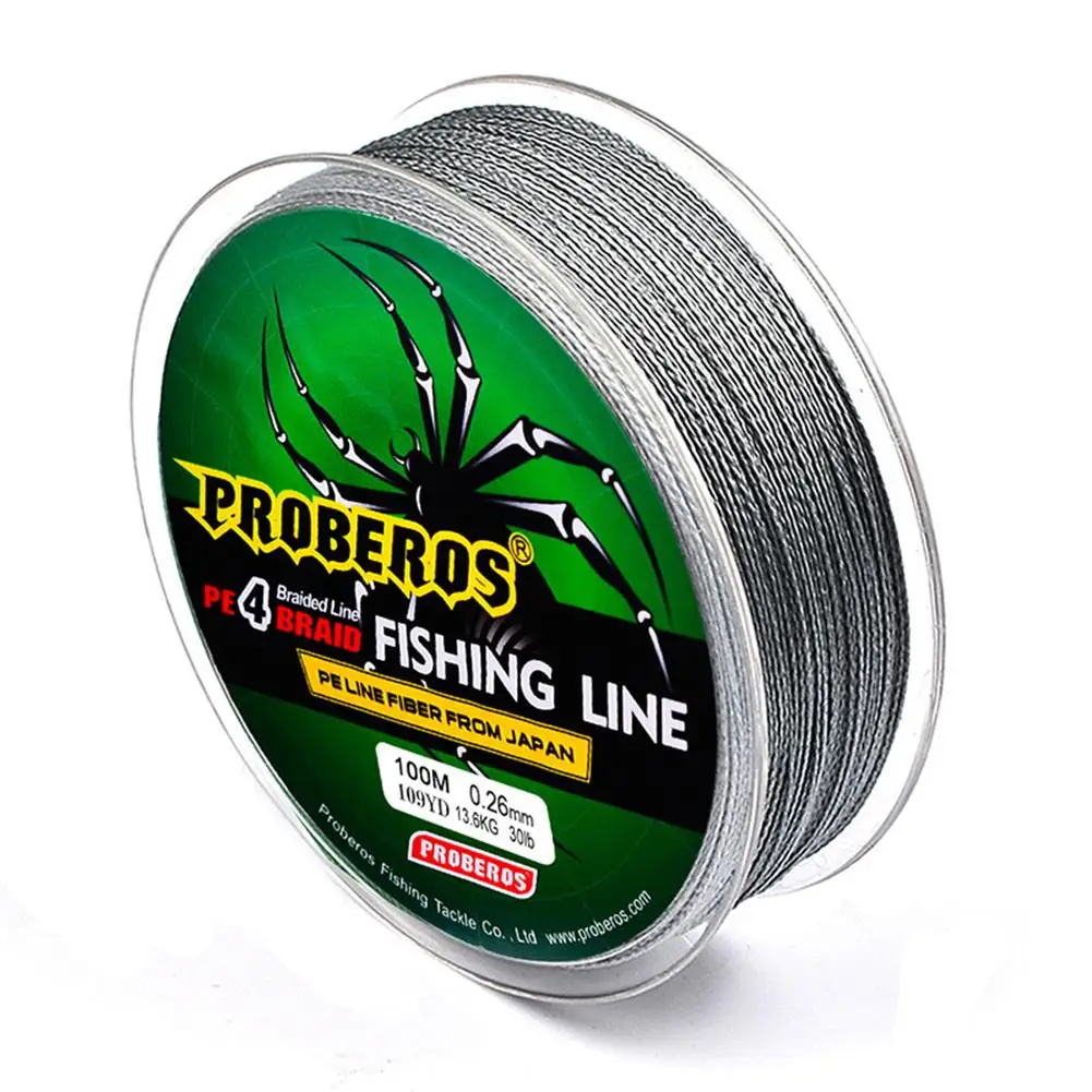 100M Super Strong PE Braided Fishing Line 8LB Green All For Fishing