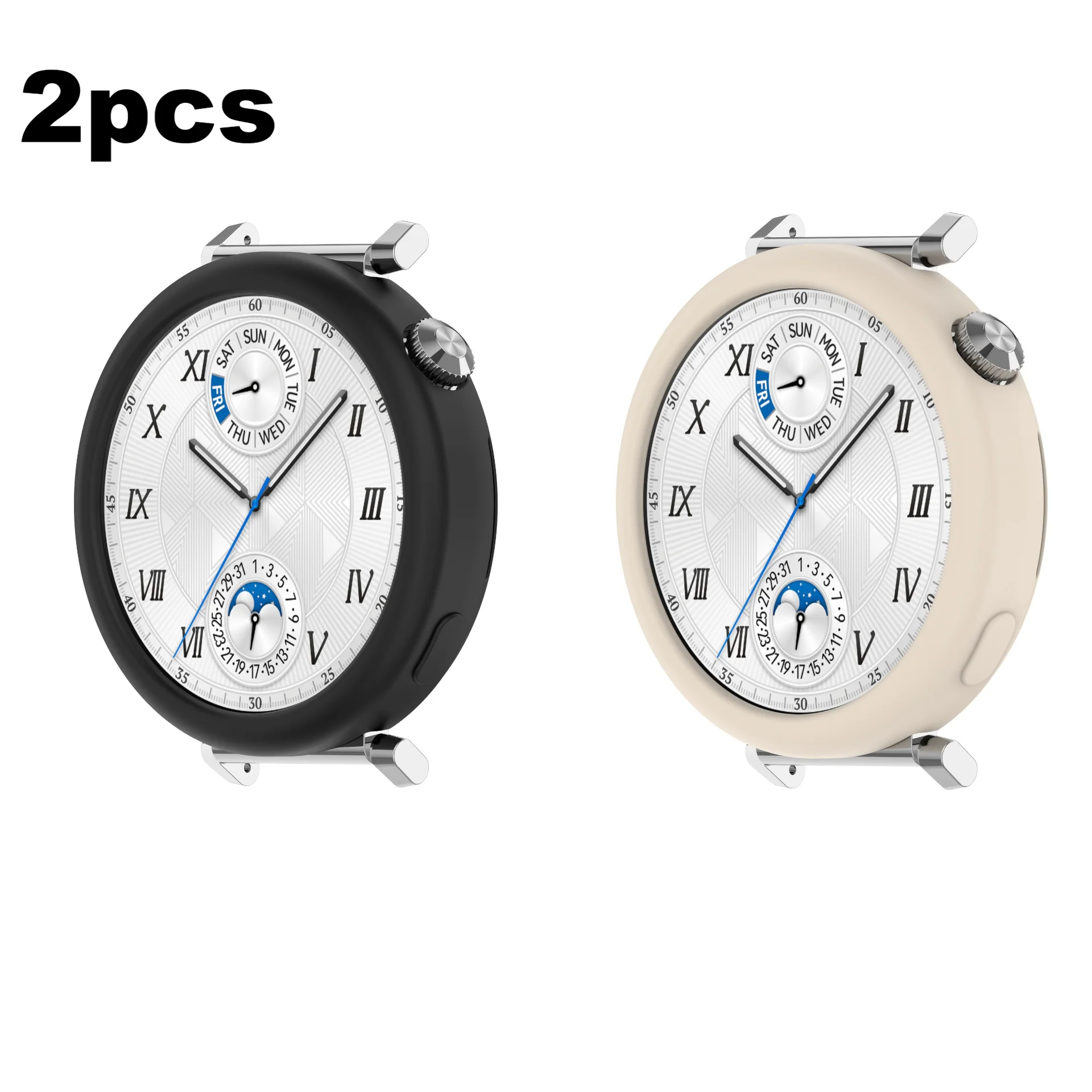 Premium Silicone Watch Case - Soft Protective Cover and Accessory