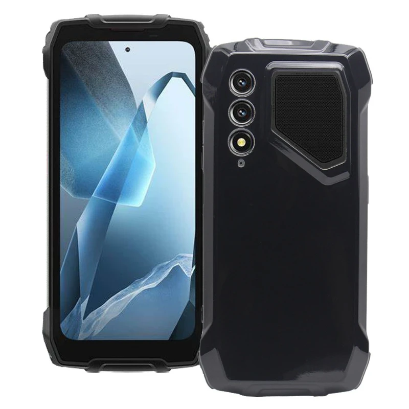 Blackview Oscal Pilot 1 Transparent Black TPU Phone Case - Soft Silicone Protective Shell
