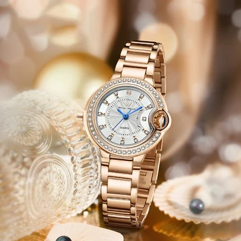 WM Watch Woman Quartz Watch Waterproof Classic Casual Business Woman's Watch Welly Merck Watch WM207M