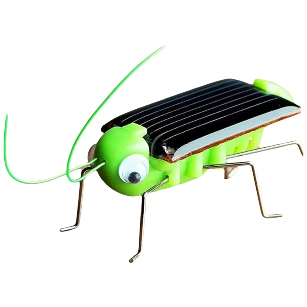 Solar Grasshopper Toy Puzzle Children Selected Gift Simulation Insect Gift Boys And Girls Science Education Funny Moving Toy Kid