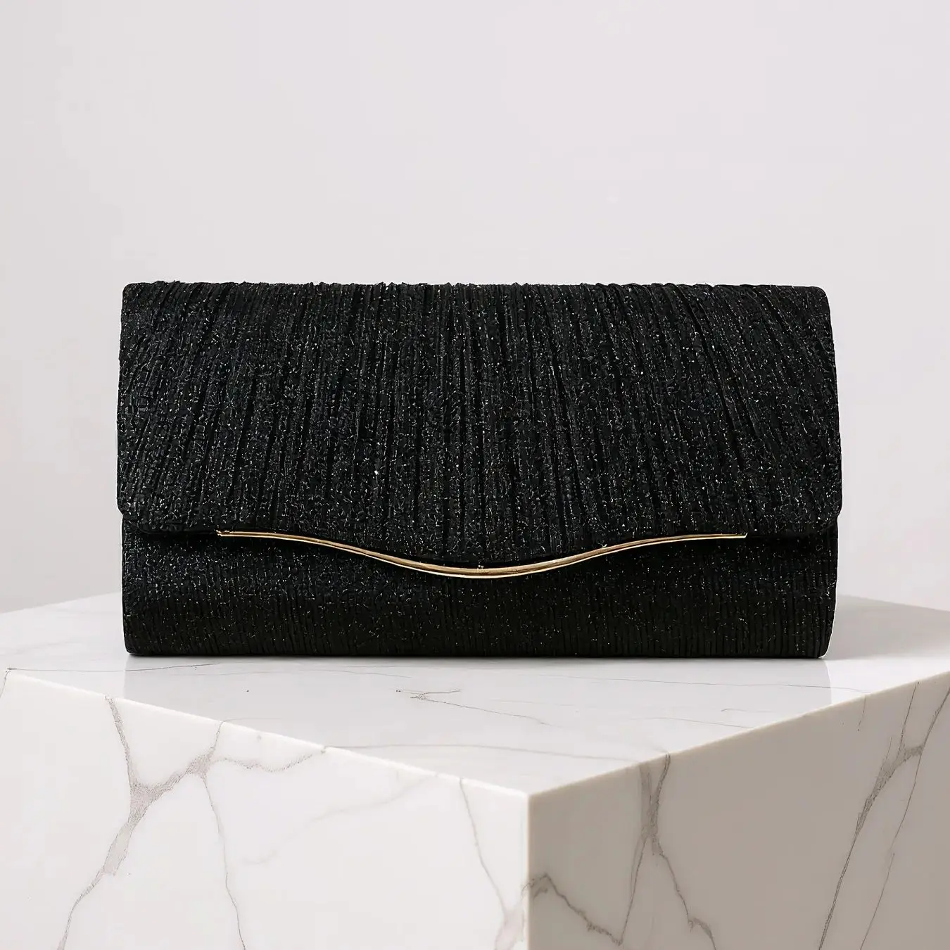 Glitter Women Evening Clutch Bags with Shoulder Chain for Party