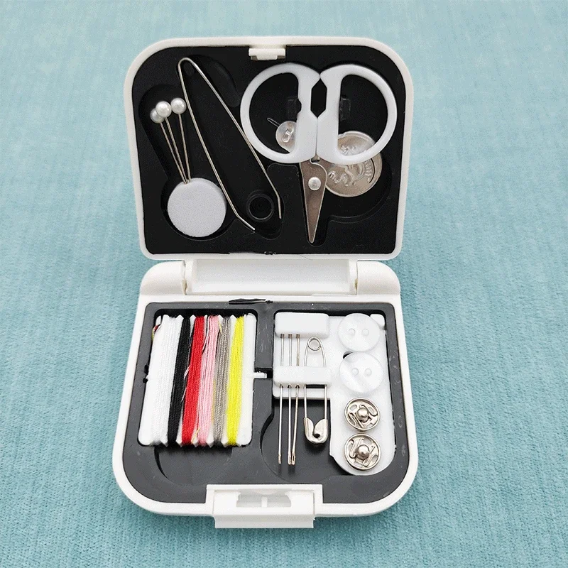 Mini Sewing Kit Travel Multi-function Sewing Box Quilting Needle Thread  Scissor Buttons Pins Set Embroidery Sewing Accessories - AliExpress