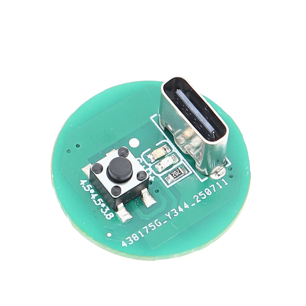 SAMIROB 1 ~ 100PCS Neue 3 Geschwindigkeiten Starke Drei-geschwindigkeit Steuerung 5W 10W Taschenlampe treiber Board Typ-c Lade und Entladen Modul – Detail 2