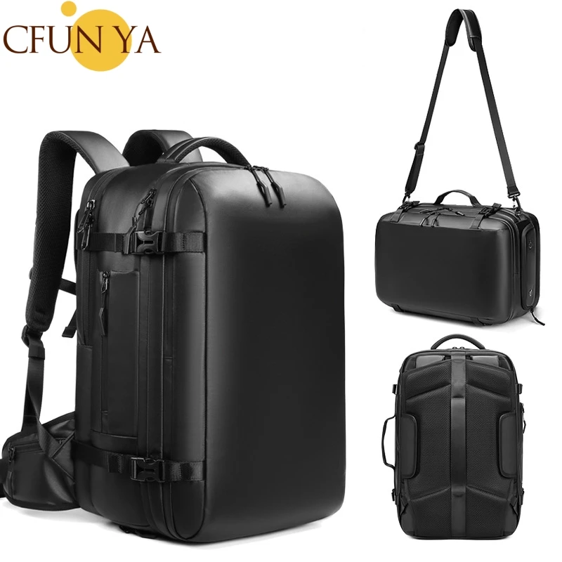 

CFUN YA Luxury Designer Business Backpack Men Large 17.3 Laptop Backpacks Travel Outdoor Knapsack College Schoolbag Handbag Bags