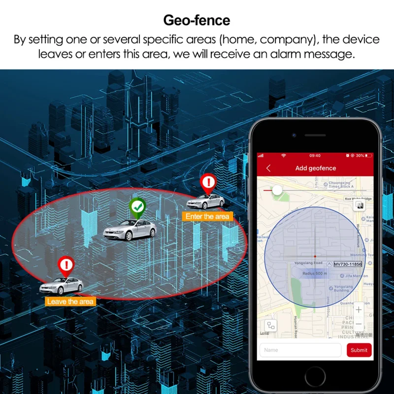 Relay GPS Tracker Car MV730 9-90V Cut Fuel ACC Detect 2G 4G Mini Motorcycle GPS Realtime Track Vibrate Alert FREE APP