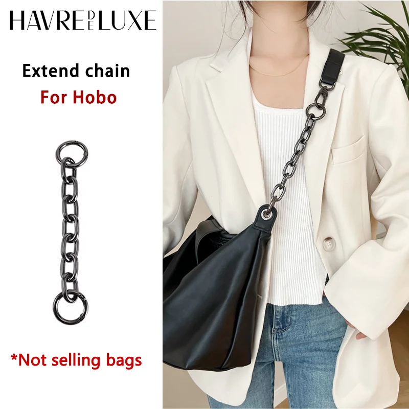 Extend chain shoulder strap For longchamp hobo crossbody bag strap