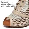 DKZSYIM Latin Dance Boots Women Ballroom Dance Shoes Ladies Girls Soft Soles Tango/Salsa Dance Shoes Customizable Heel 5cm-8.5cm 4