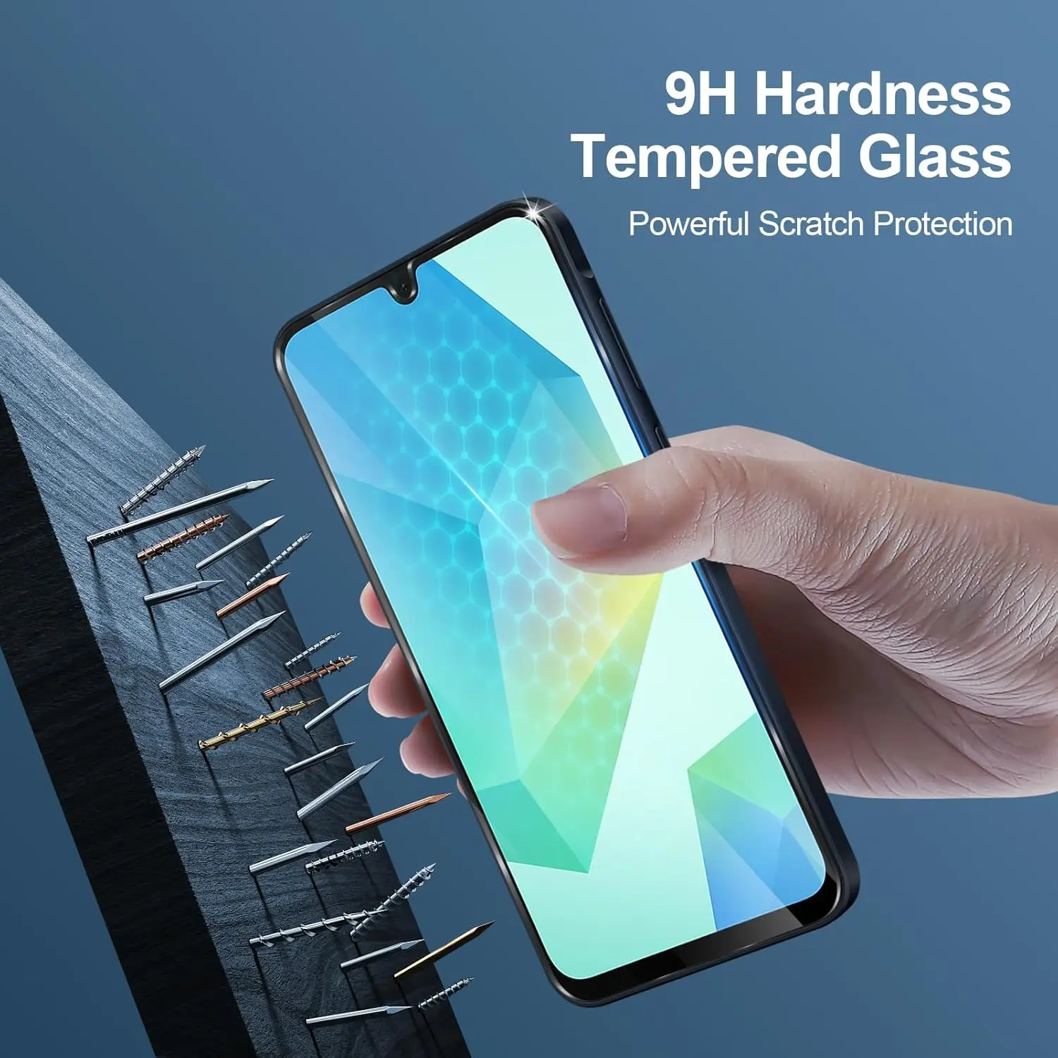 Premium Tempered Glass Screen Protector Set - 2/3/4 Pack