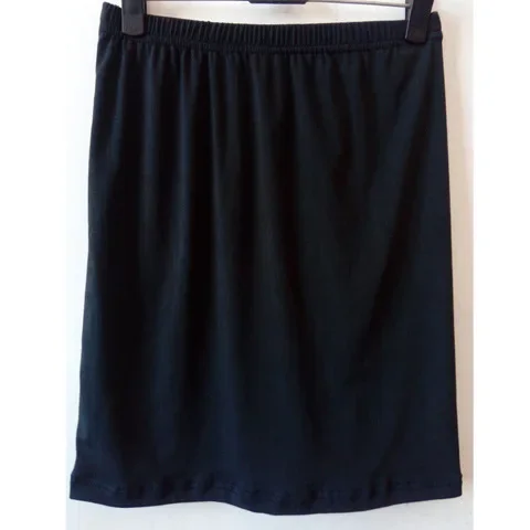 Mini Skirt Women Casual Summer Slips Basic Underdress Loose Half Slips Petticoat Underskirt