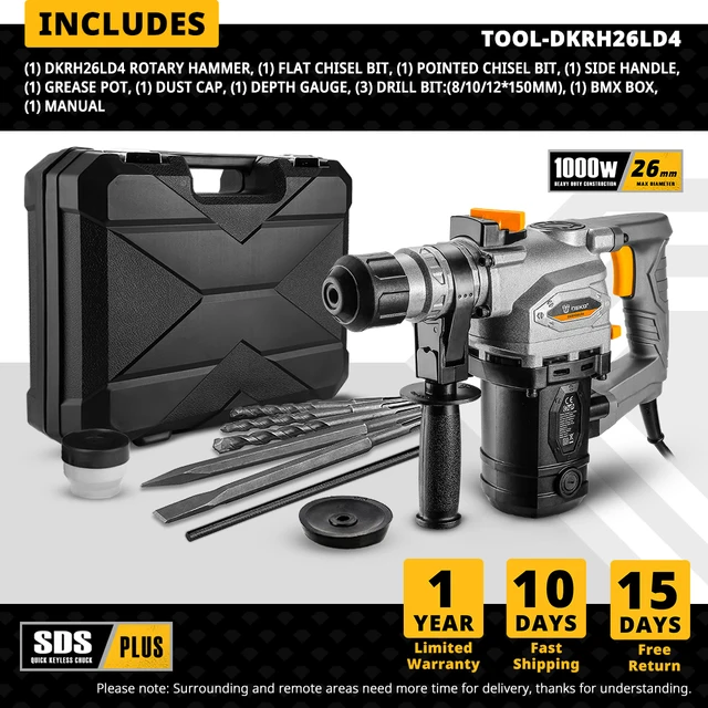 Deko Dkrh26ld4 230v Multifunctional 