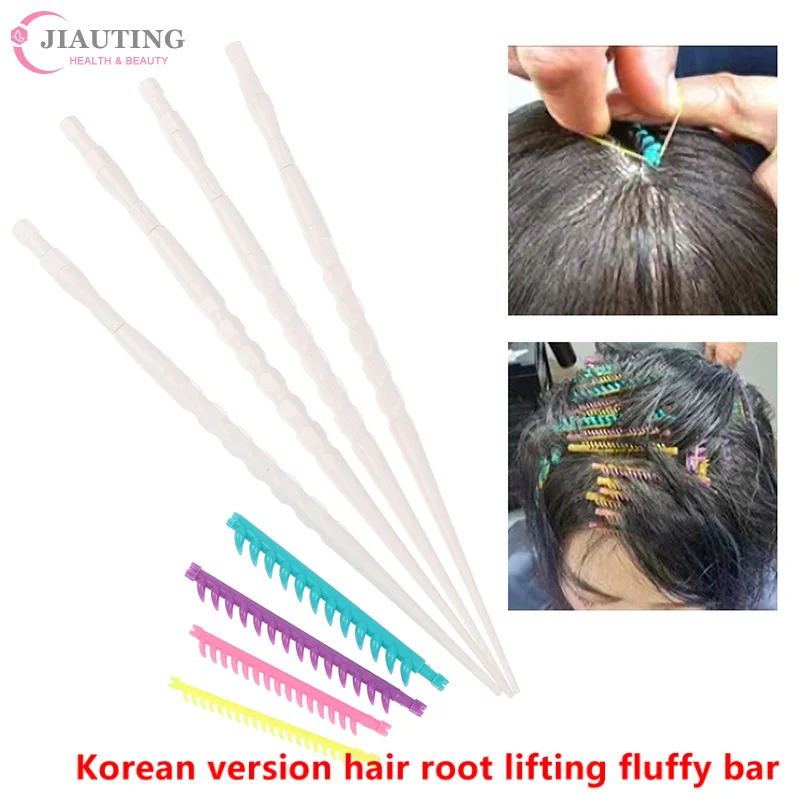 30Pcs/Set PP 2.3/3.3/4/5mm Hair Root Perm Rods Bars Curlers With Clips ...